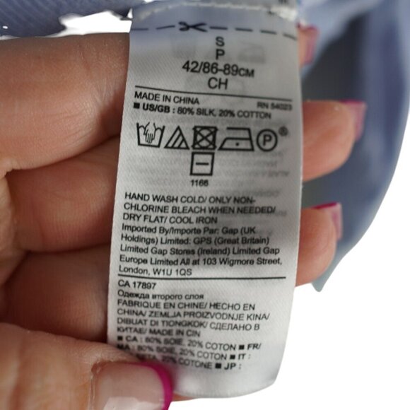 Banana Republic Mens Italian Merino Raglan Crew Silk Sweater Small - Picture 6 of 8